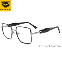 Gafas de Metal y Acetato FEROCE Pretty Lady, Monturas Ópticas de Lujo, Alta Calidad, Nuevo Diseño de Gafas MF7772, a la Moda