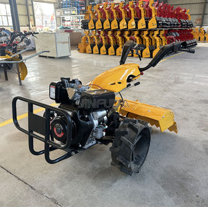 Mini motoculteur à chaîne 7HP Outils agricoles à essence à main à chenille unique Motoculteur rotatif agricole utilisé avec boîte de vitesses et moteur - Product Image 4