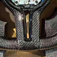 Volant en fibre de carbone avec LED pour BMW F10 E90 E92 F30 F32 F80 F82 M2 M3 M4 M5, pièces de modification intérieure pour véhicules General Motors