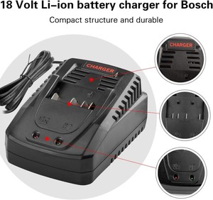 Cargador de Batería de Iones de Litio BC660 BC1880 para Herramientas Eléctricas Bosch, Cargador de Batería de Litio de 14.4V-18V - Product Image 2