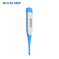 HUAAN Termometer Digital Mulut, Termometer Digital Mulut Tahan Air untuk Suhu Tubuh Manusia