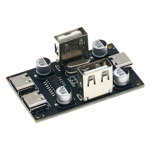 Módulo de expansión USB Hub de 4 puertos USB 2.0 con carcasa de plástico para conexión de periféricos de computadora - Product Image 1
