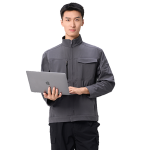 Giacca da Lavoro Unisex Certificata ASTM/CE N/SP 88/12, Traspirante, Impermeabile, Elastica, Comoda, con Logo Personalizzato a Trasferimento Termico Plus - Product Image 1