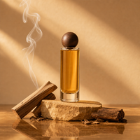 Vente en gros d'usine - Flacon de parfum en verre rond vide - 15 ml, 20 ml, 30 ml, 50 ml, 100 ml - Flacon de parfum avec bouchon - Flacon vaporisateur personnalisé