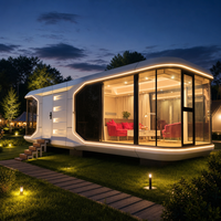 Maison préfabriquée 3 chambres, maisons modulaires pour la vie en famille, conception personnalisée et installation facile
