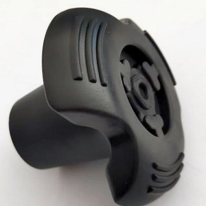Couvre-pied triangulaire Cleye pour bâton de randonnée, diamètre intérieur 19 mm, en alliage d'aluminium, antidérapant, accessoire pour bâton de randonnée - Product Image 1