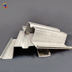 Hochfester GFK-Verbund-Glasfaser platten pfahl W-Kanal Glatte Oberfläche für den Bau Kunden spezifisches Service-Schneiden inklusive - Product Image 4