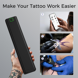 Newyes 1pcs LD0803 <strong>Portable</strong> <strong>Mini</strong> <strong>A4</strong> Wireless Thermal Stencil <strong>Printer</strong> Temporary Tattoo Transfer Machine - Product Image 3