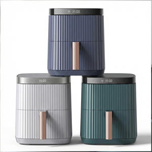 <span class=keywords><strong>Friteuse</strong></span> à <span class=keywords><strong>air</strong></span> à commande tactile multilingue, conçue pour les marchés européens et américains, affichage numérique, circulation rapide de l'<span class=keywords><strong>air</strong></span>, grill électrique - Product Image 1