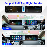 Автомагнитола MOOKAKA 12.3" + 4.99" + 12.3" для Honda Odyssey 2005-2010 с Android, GPS-навигацией, беспроводным CarPlay и интерактивным экраном