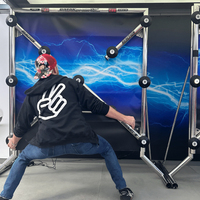 Jeu de défi interactif de réflexes rapides pour stand de fête foraine intérieur, test de coordination visuo-motrice PP pour divertissement Batak Pro