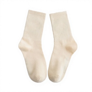 Chaussettes décontractées pour hommes, 100 % coton, anti-bactériennes, tricotées jacquard, amusantes, sportives, imprimées en 3D, avec revers/embout personnalisés - Product Image 3