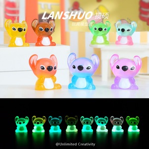 Muñeco de Resina Lanshuo, Figura de Animal de Dibujos Animados en 3D, Juguete Coleccionable de Arte - Product Image 5