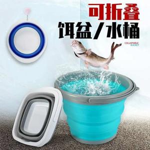 Cubo Plegable y Portátil de 6-10L, Ligero, de Plástico, para Pesca, Lavado de Autos y Uso Doméstico - Product Image 4