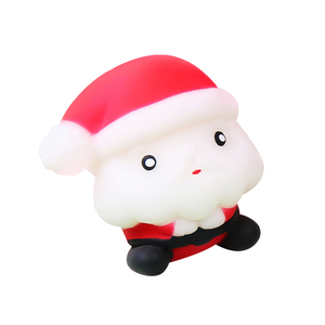 2025 OEM Colorful Cute Christmas Doll Taba Squishy Toys Eco-friendly TPR Stress Relief Fidget Toys for Kids - Product Image 2