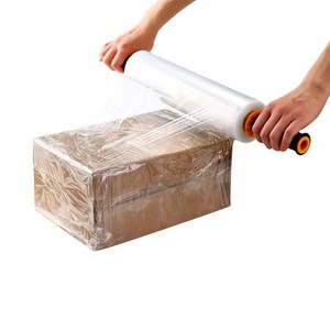 Factory Price Hand Use High Quality Packaging Film Pe Stretch Film <b>Pallet</b> Wrapping Hand Stretch Film - Product Image 3