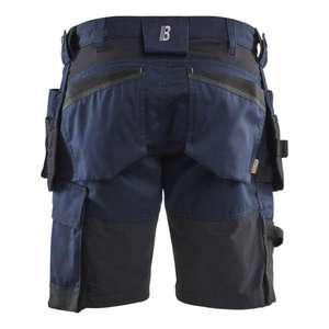 BLAKLADER - 175218328600C52 Craftsman <b>shorts</b> <b>stretch</b> Dark navy blue - EAN 7330509924594 <b>WORK</b> TROUSERS <b>WORK</b> <b>SHORTS</b> - Product Image 2