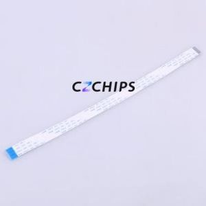 JS10B-12P-250-4-8 FFC Cable (Flexible Flat Cable) P=1mm Connector 12P 1mm 0.3mm Reverse - Product Image 1