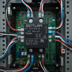 Relé ZETTLER 60V DPDT AZ732-320-52, Relé de Señal de hasta 2 Amperios - Product Image 3