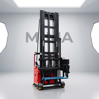 MIMA China Fabrik 1500kg Frontantrieb Elektro-Schubmaststapler Lithium-Ionen-Batterie Zweistufiger Mast 6000mm Max. Hubhöhe Gabelstapler