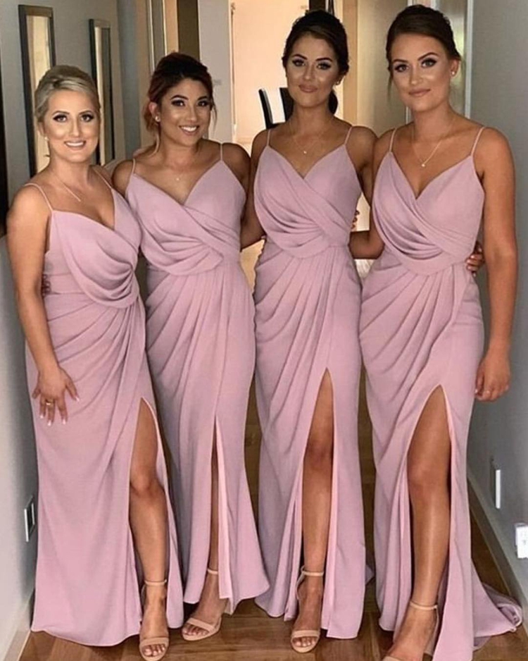 Hermosa proveedor de vestidos de dama de honor para estilos