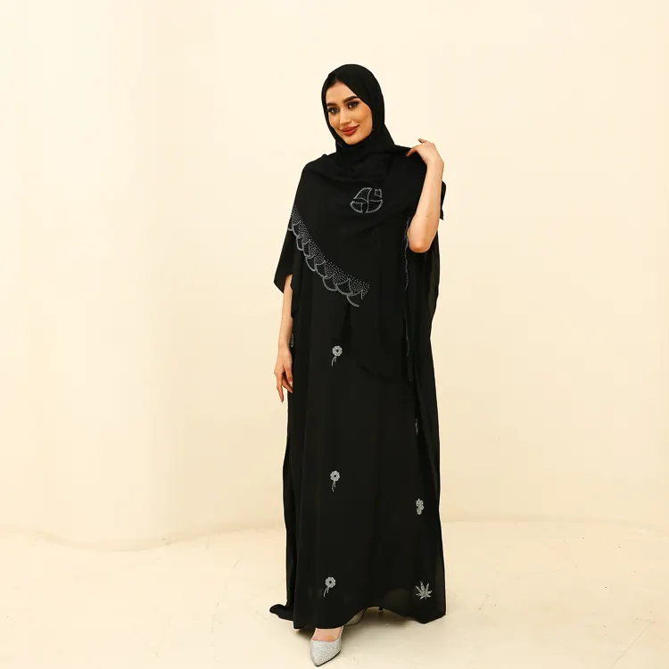 ชุดคาฟตันอิสลามมุสลิมสำหรับผู้หญิงมุสลิมชุดเดรสคาฟตันสำหรับมุสลิมเสื้อผ้าชาติพันธุ์ jilab