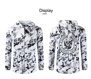 FJORD Printemps Été Automne <span class=keywords><strong>Anti</strong></span> <span class=keywords><strong>UV</strong></span> Polo de pêche à manches longues T-<span class=keywords><strong>shirt</strong></span> 3D Hoodies Chemise de pêche Vêtements de sport - Product Image 5