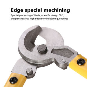 LK-500 शक्तिशाली एल्यूमीनियम तार काटने उपकरण मैनुअल केबल कैंची हाथ कैंची हाइड्रोलिक उपकरण - Product Image 3