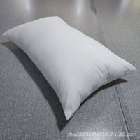 Doublure intérieure 120g en tissu brocart 100% polyester brossé double face pour coussin décoratif - Doublure en jean blanc épaissi, robuste et très résistante
