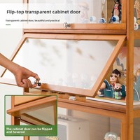 Vitrine d'exposition en acrylique personnalisable pour Lego et figurines, présentoir de rangement pour jouets avec cloisons réglables, étagère anti-poussière sans verre