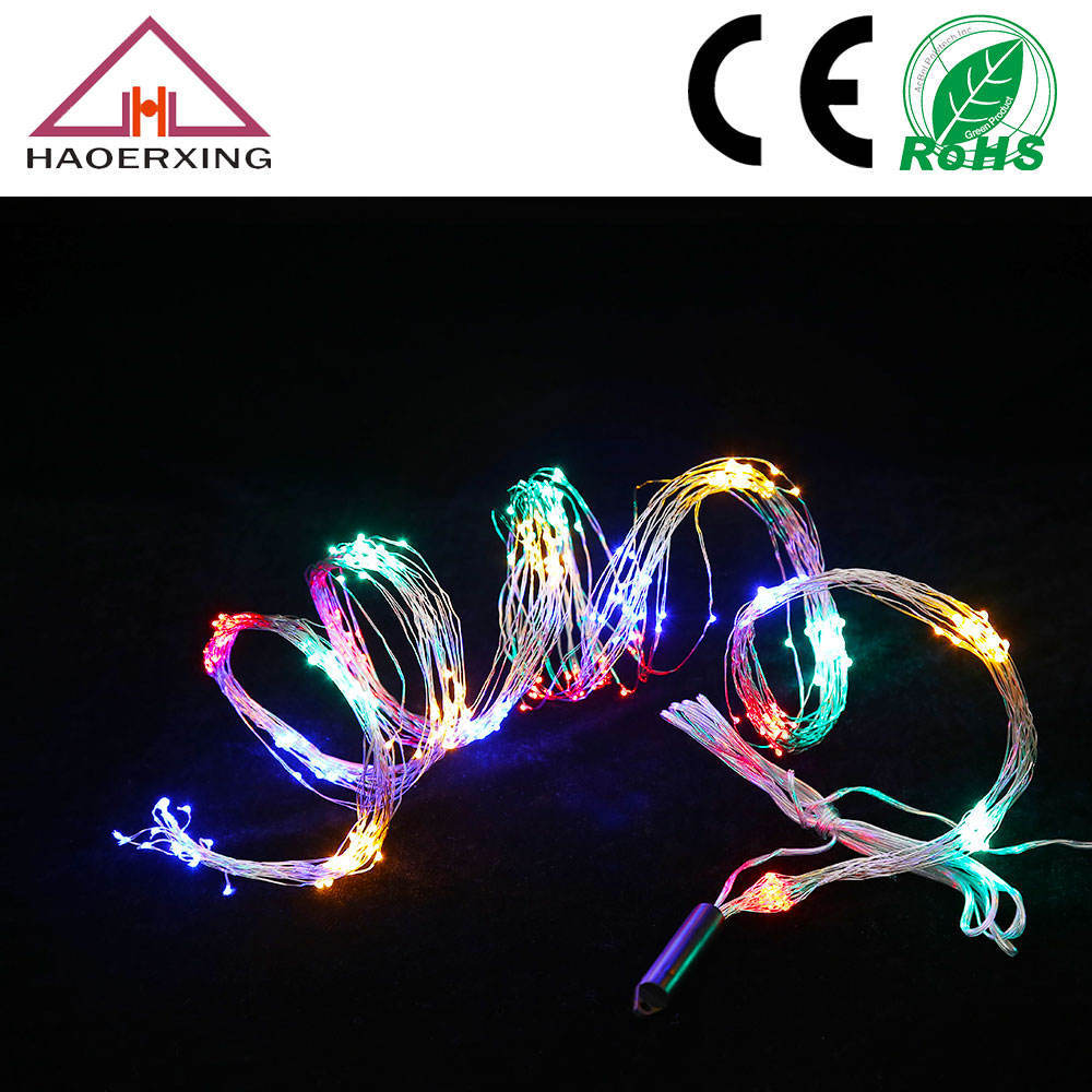 Outdoor Waterproof Rope High Output Wedding Christmas Solar Panel LED String Light · image 5
