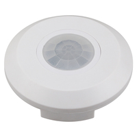 Sensor PIR Mini AC100V 240V 360 derajat, lampu LED pintar langit-langit inframerah detektor gerakan & POSISI