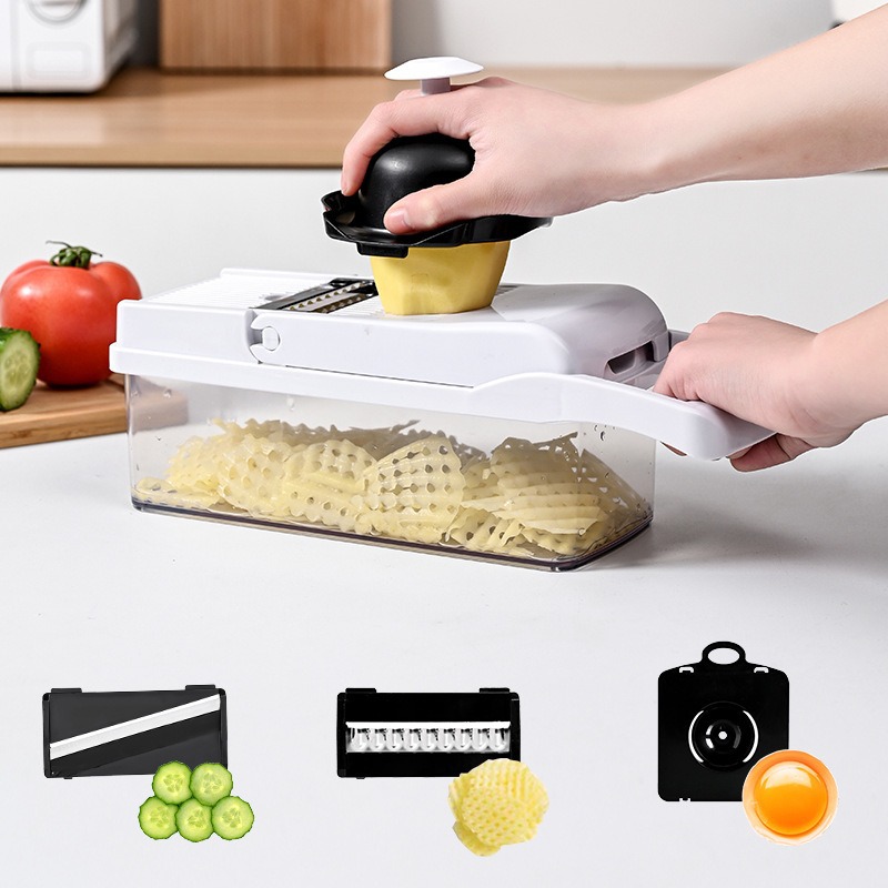 Smart Mandoline Oinion Meat Potato Vegetable Slicer Multifunction Vegetable Cutter Kitchen Manual Vegetable Chopper