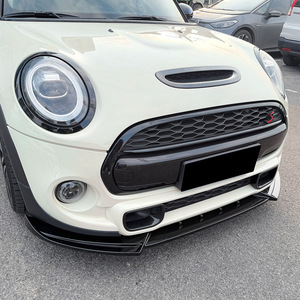 Amp-Z Mini Cooper Front Lip F55 F56 F57 Carbon Fiber Texture Matte Finish Body Kit Spoiler Splitter - Product Image 2
