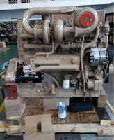 Mesin Diesel SCDC Cums KTA19-C600 600HP 19L 6 Silinder Berpendingin Air untuk Unit Tenaga Genset