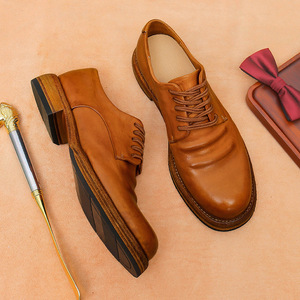 Grande Promotion 2025 – Bottines Chelsea Classiques pour Hommes en Cuir Véritable Imperméable, Style Britannique Montant, pour Affaires, Courtes et Brillantes - Product Image 2