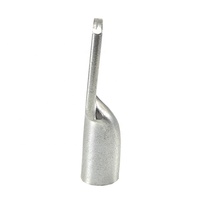 CHAER JG50-12 Série JG 50mm Bornes de câble en cuivre T2 pour connexion de bornes de mise à la terre plates, cosses de compression non isolées