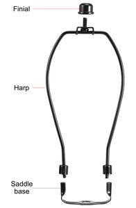 ชุดโคมไฟโลหะทรงฮาร์ปขนาด 9 นิ้ว สไตล์โมเดิร์น จากโรงงานโดยตรง ติดตั้งง่าย |   โคมไฟตั้งโต๊ะและโคมไฟตั้งพื้น |   มีแบบสั่งทำได้ - Product Image 3