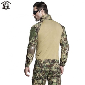Traje Táctico de Combate BDU Camuflaje para Caza, para Hombre, con Rodilleras y Coderas, Pantalones de Paintball, Uniforme de Seguridad - Product Image 5