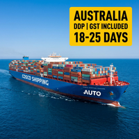 Fret maritime DDP Chine-Australie LCL FCL Agent maritime COSCO TVA inclus Livraison porte-à-porte en 18-25 jours Taxes payées
