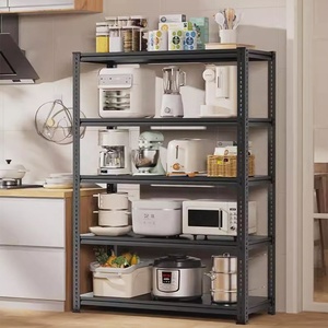 Estantería de almacenamiento de almacén de 5 capas ajustable para almacén, despensa, armario, cocina - Product Image 2