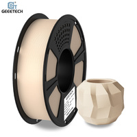 Geeetech US West Warehouse 1,75mm PLA Holzfilament mit Echten Holzfasern 335m Länge 1KG CE-Zertifiziert 3D-Druckmaterial