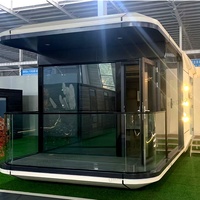 Secure 20 40ft Space Capsule House Outdoor Eco Capsule House Luxury Pod Préfabriqué Capsule House