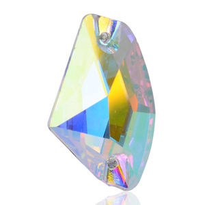 YIZE Coupe Galactique 9x14mm Réglage Griffe Strass à Coudre Cristaux Fantaisie ab Premium Coudre sur Pierre Strass pour l'Ouest Vêtements - Product Image 6