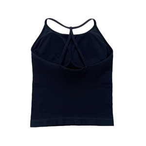 Nuevo Top Deportivo Halter con Tirantes Finos y Espalda Cruzada <span class=keywords><strong>para</strong></span> Mujer - Ropa Exterior Fija <span class=keywords><strong>para</strong></span> Yoga y Fitness Asana - Product Image 5