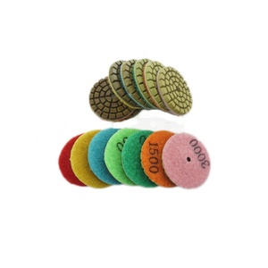 <span class=keywords><strong>2</strong></span> дюйма смолы крюк бэк мрамор алмаз влажные диски для полировки - Product Image 3