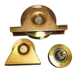 Rueda giratoria para puerta corredera, rueda con ranura en U V Y - Product Image 1