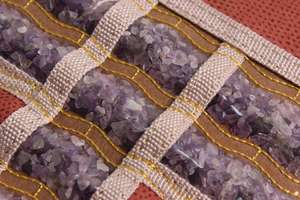 Leading Pro Amethyst Pillow con <span class=keywords><strong>FIR</strong></span> Infrared PEMF Masaje para Cervical Heat Healthcare Supply - Product Image 5