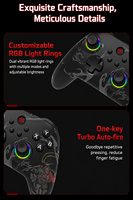 WooKing GC Pro Smart Auto-Charging Dock: Pengisian Otomatis, Tidur Otomatis, & Bangun Otomatis 	   gamepad PC 	   Gamepad nirkabel 2.4g