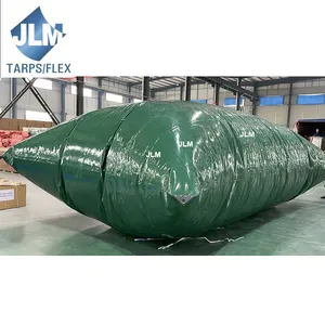 Custom Size 0.9mm 1mm Portable Water Bladder PVC/TPU Flexible Water Storage Bag Tank for Farm Irrigation